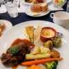 旅人の食堂 - 仙台牛ハンバーグのアシェット1870円(uωu*)