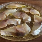 霹靂 - 鯵のレモンマリネ