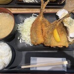 タカマル鮮魚店 - 料理写真:鯵フライ定食