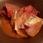 14.12.03 旬の魚 ごまだれづけ※鮪・鰤・鰆