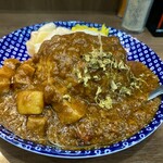 ヌードル＆スパイスカレー 今日の1番 - 本日のカレー(和風ポークカレー)