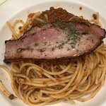 あるでん亭 - ボロネーゼ1,430円+ベーコン300円