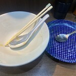 ヌードル＆スパイスカレー 今日の1番 - ルーティンの置き方