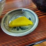 お食事の店 味楽 - たくあんアップ｡