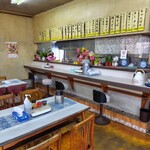 お食事の店 味楽 - カウンター席｡