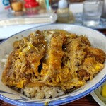 お食事の店 味楽 - カツ丼アップ｡