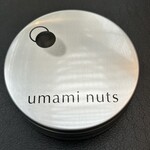 umami nuts  - シルバー缶がオシャレ！