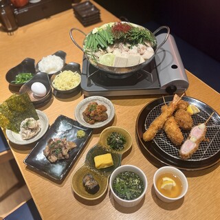 さくたろう特選もつ鍋コース+ハイボール、サワー、ソフトドリンク90分飲み放題付き : とんかつ さくたろう 日本橋店 - 浜町/とんかつ | 食べログ