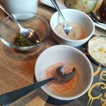 シュラスコ&ビアレストラン ALEGRIA - 岩塩は頼むとサービスで持ってきてくれます