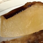 おのひづめ - ピザと同じ窯で焼いたリンゴ