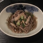 ほんのり家 - 〆のお蕎麦
