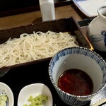 手打蕎麦のたぐと - 麺が2回に分けて出てくる