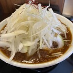 ラーメン南の - 麻婆麺玉ねぎトッピング