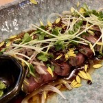 大衆酒場 のもか - ハガツオのタタキ