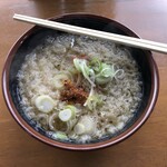 とうてつ駅そば - 天ぷらそば