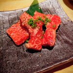 炭火焼肉 炭炭 - 飛騨牛ロース　塩