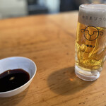 中目黒ひつじ - 生ビールとジンギスカンのタレ