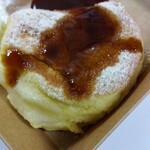 pancake prank - 黒蜜きな粉パンケーキ