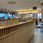 資さんうどん - TOILETは店内奥、左側(厨房側)