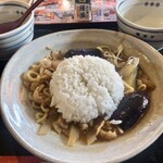 目利きの銀次 - 追い飯で中華丼風に