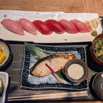 波なれ - Lさんと私は限定10食の「丸入御膳」♡