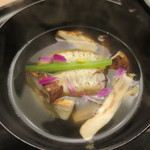 鱧と松茸のお椀