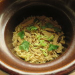 懐石料理 桝田 - 松茸の炊き込みご飯