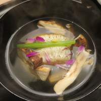 懐石料理 桝田 - 鱧と松茸のお椀