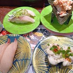 回転寿司根室花まる - トロ鰊……北海道ならでは！！