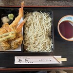 そば処 三喜 - 天ざる1,500円