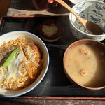 そば処 三喜 - カツ丼1,000円