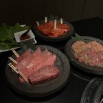 しゃぶしゃぶ すき焼き 焼肉　兜　奥座 - 