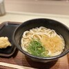 UDONつるこし - ・かけうどん並450円
・鶏天150円→アプリクーポンで無料