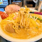 純米味噌ラーメン みそら堂 - 麺UP