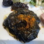 CUCINA TANIFUJI QUATTRO - エビのイカ墨ソース