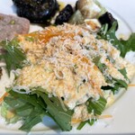 CUCINA TANIFUJI QUATTRO - サラダ　ドレッシングがおいしいのでお伝えしたら、レシピを教えてくれちゃうなんて　最高