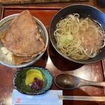 神楽坂 九頭龍蕎麦 - ソースカツ丼