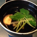 うなぎ屋 廣川 - 吸い物（キモ入り）