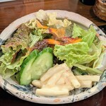 こっこのすけ - セットのサラダ