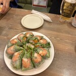 アオザイレストラン - 生春巻き