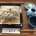 手打ち駅前そば あびき - 