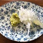 手打ち駅前そば あびき - 