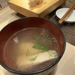 鮨一 - あら汁も最高！