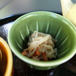 RESTAURANT 1899 - （2025/10月）抹茶味噌の鯛茶漬けの小鉢