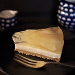 眞踏珈琲店 - レアチーズケーキ（洋梨）900円