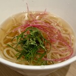 焼肉あきら 神田 - 梅しそ冷麺