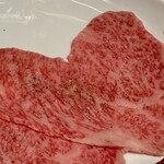 焼肉あきら 神田 - ハートなリブ芯