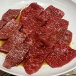 焼肉あきら 神田 - 上ロース、ハラミ、ロース