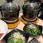 焼肉あきら 神田 - 牛テールの土鍋ご飯