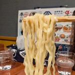 舟場 - 美味しい中太麺